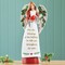 Collections Etc Sentiment Holiday Angel Figurine Holding a Heart